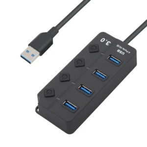 מפצל USB 3.0 עם 4 כניסות