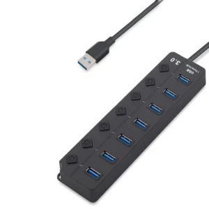 מפצל USB 3.0 עם 7 כניסות