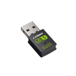מתאם בלוטות’ + רשת אלחוטית עד 600Mbps בחיבור USB דגם BWA-260 מבית EZCOOL