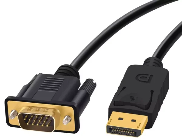 כבל מתאם מחיבור Display Port לחיבור VGA