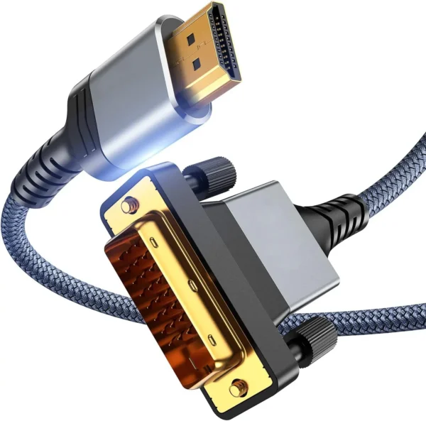 כבל מחיבור HDMI לחיבור DVI