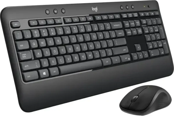 סט מקלדת ועכבר אלחוטיים מבית Logitech דגם MK540 (עברית/אנגלית)
