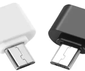 חבילה של 10 יחידות של מתאם OTG מחיבור Micro לכניסת USB