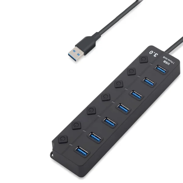 מפצל USB 3.0 עם 4 כניסות