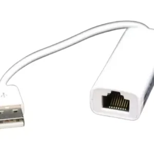 מתאם מחיבור USB 2.0 לכניסת כבל רשת (עד 100 מגה בייט)