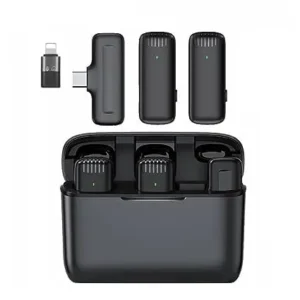 זוג מיקרופונים Dash אלחוטיים דגם K13 לחיבור Type-C/iPhone